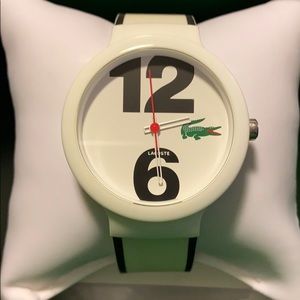 Lacoste Silicone Band Watch